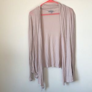 Light pink cardigan size Medium
